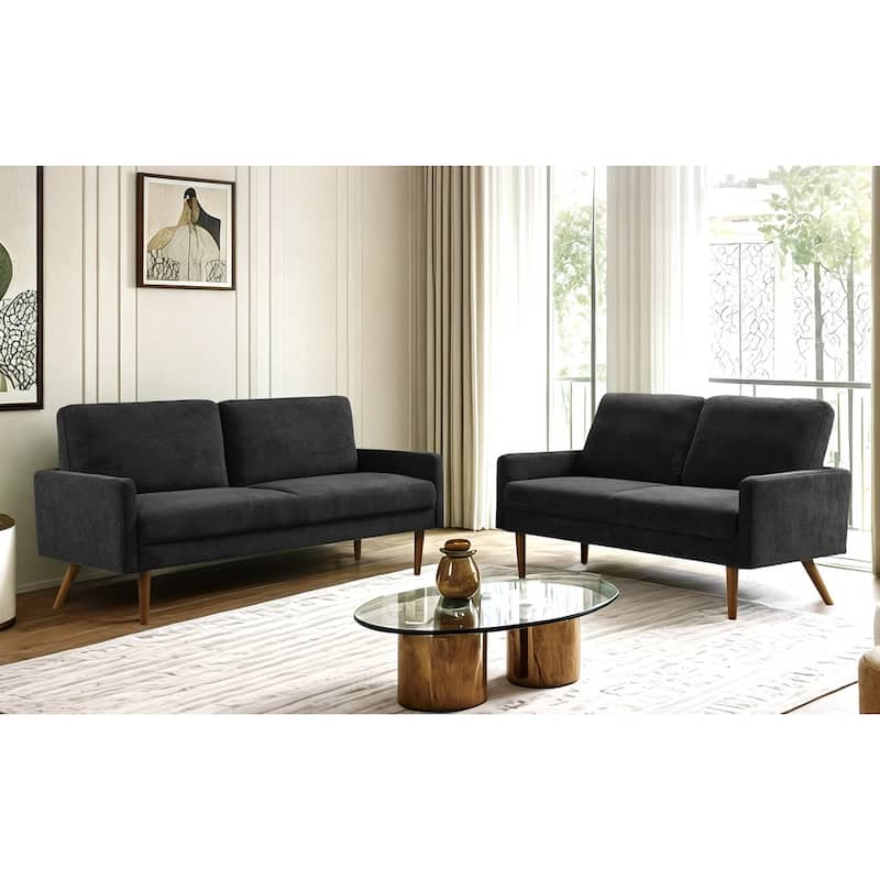Velvet Sofa + Loveseat Set 9730 - Maison de Liquidation