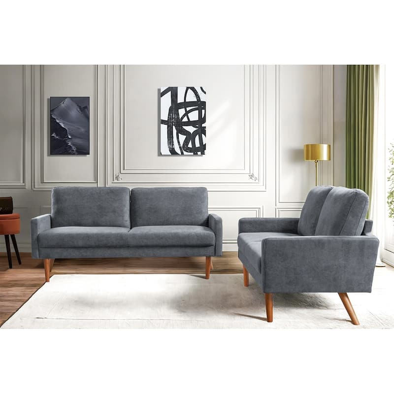 Velvet Sofa + Loveseat Set 9730 - Maison de Liquidation