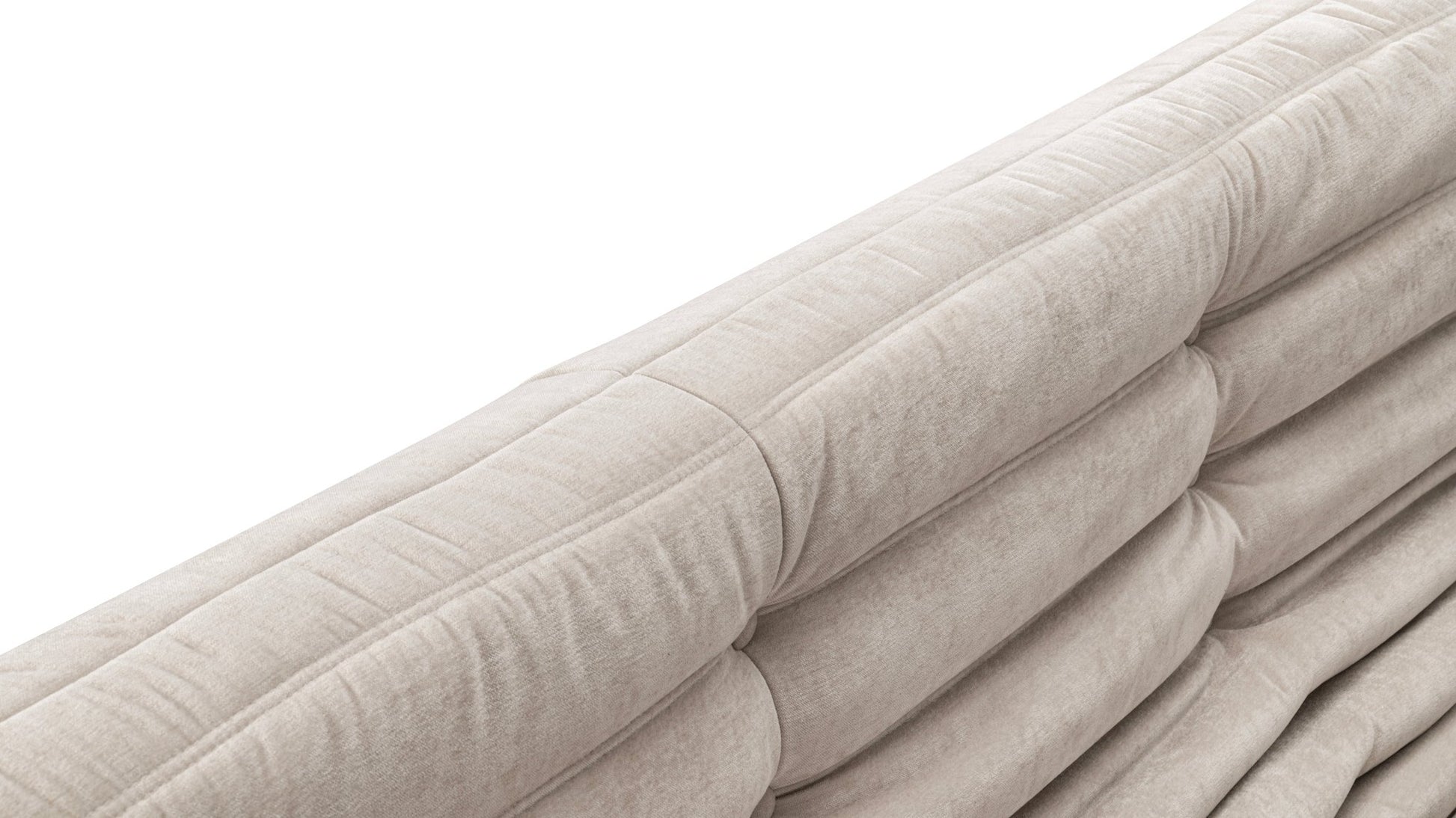 Toga Compression Fabric Sofa – Boneless Couch, Modern Soft Seating - 3 - Seater - Maison de Liquidation