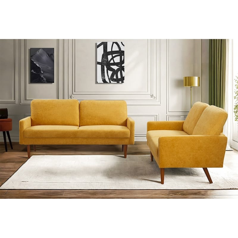 Velvet Sofa + Loveseat Set 9730 - Maison de Liquidation