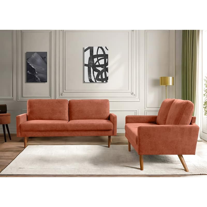 Velvet Sofa + Loveseat Set 9730 - Maison de Liquidation