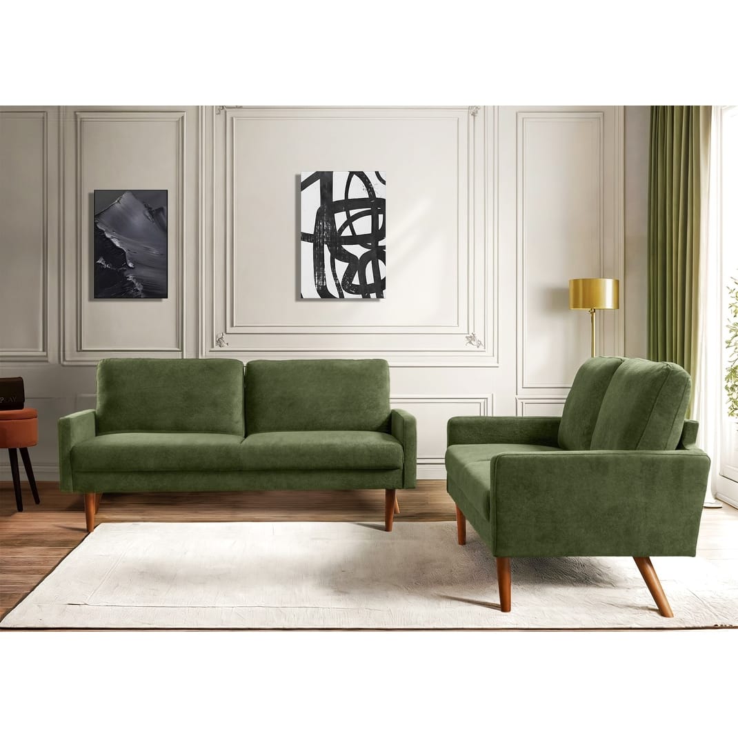 Velvet Sofa + Loveseat Set 9730 - Maison de Liquidation